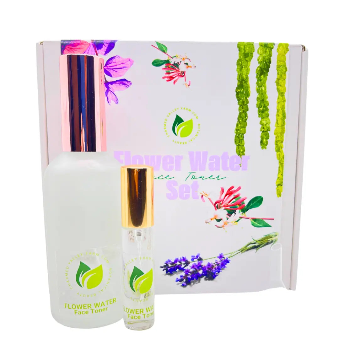 Flower Water Face Toner Set Charmed Valley Farm