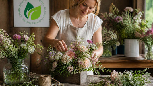 How to Arrange Garden Flowers for Rustic Wedding Centerpieces